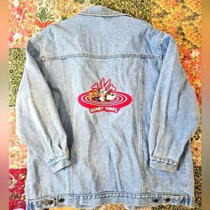 CMG INK Lonney tunes woman's‎ denim jacket